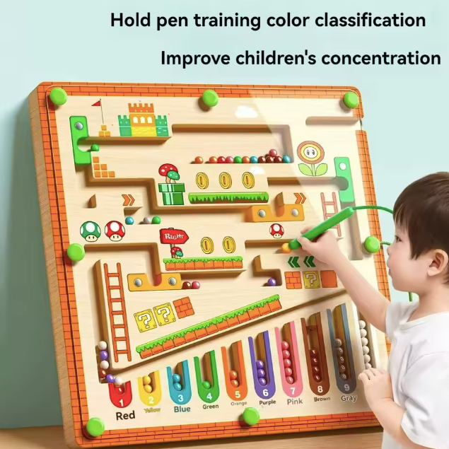 Magnetic Maze Learning Board Large