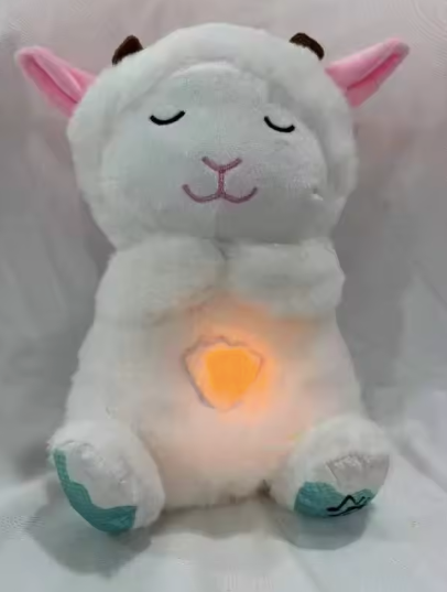 Breathing Soothing Plush Bunny