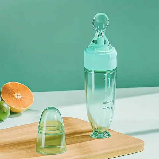Feeding Bottle Spoon Green