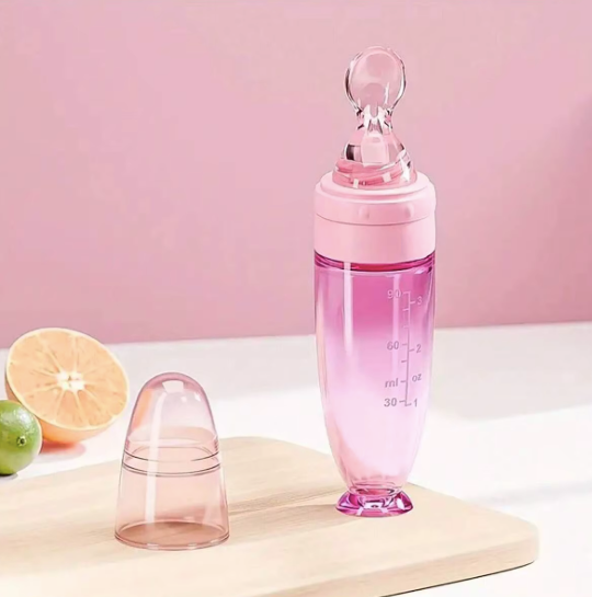 Feeding Bottle Spoon Pink