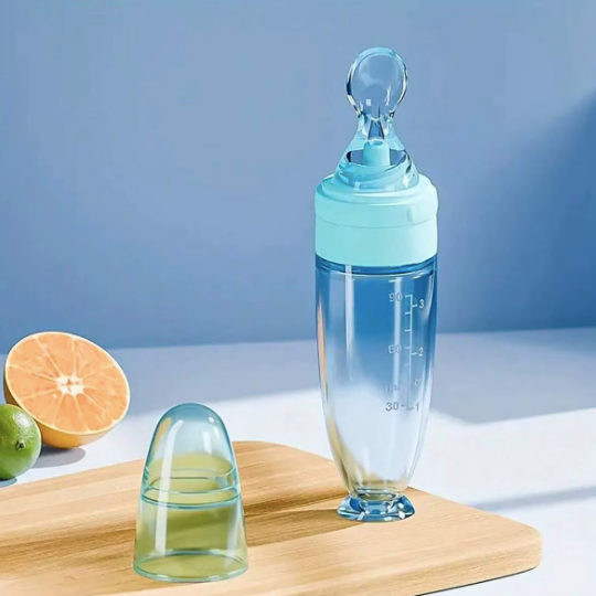 Feeding Bottle Spoon Blue