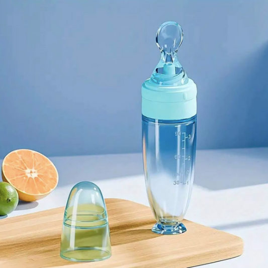 Feeding Bottle Spoon Blue